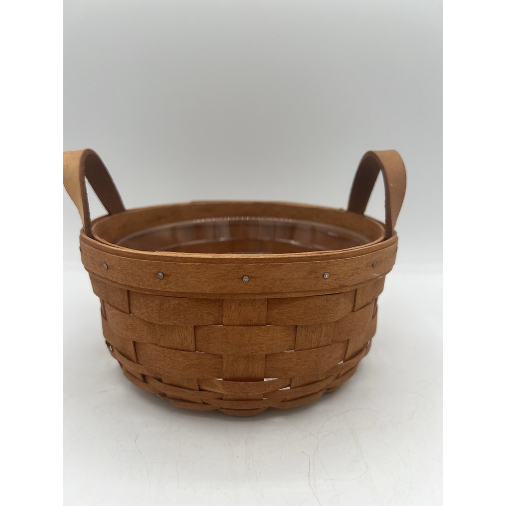 🧺 Longaberger 1994 Button Basket with Protector – Classic Collectible!